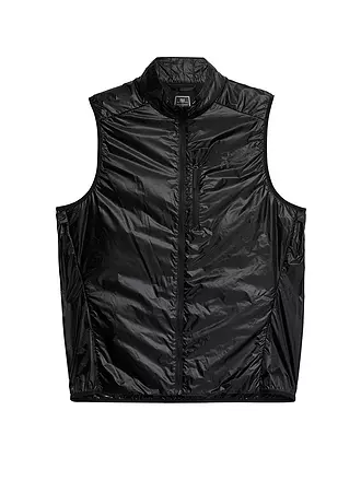 ON | Herren Laufweste Weather Vest | weiss