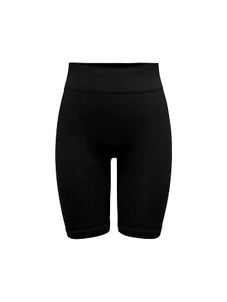 ONLY PLAY | DAmen Fitnessshort Radler Jaia | schwarz