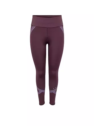 ONLY PLAY | Damen Fitnesstight High Waist | beere
