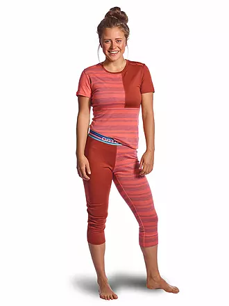 ORTOVOX | Damen 3/4 Hose Rock'n'Wool 185 | blau