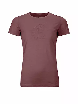 ORTOVOX | Damen Funktionsshirt 120 Tec Lafatscher Topo | türkis