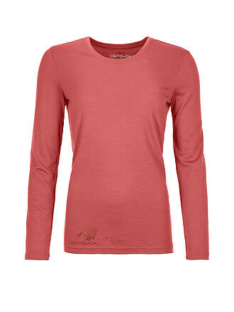 ORTOVOX | Damen Funktionsshirt 185 Merino Logo | Koralle