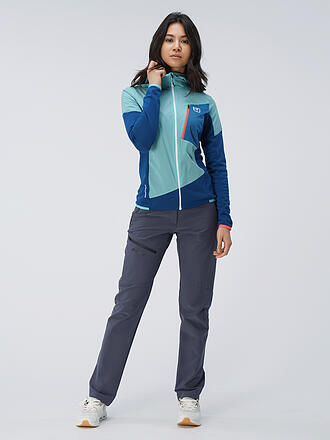 ORTOVOX | Damen Hybridjacke Ladiz Hoodie | dunkelblau