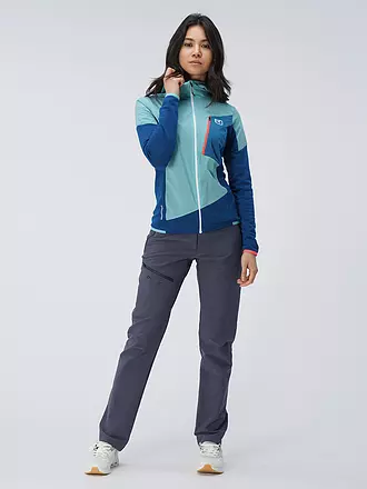 ORTOVOX | Damen Hybridjacke Ladiz Hoodie | dunkelblau