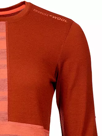 ORTOVOX | Damen Shirt Rock'n'Wool 185 | koralle