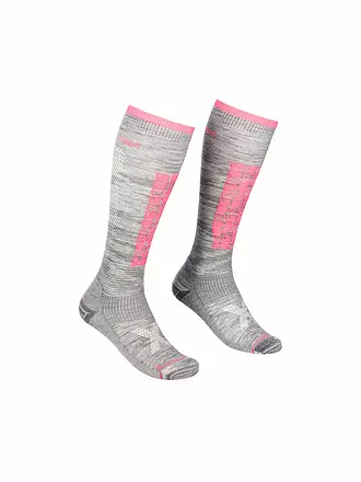 ORTOVOX | Damen Skitourensocken Ski Compression Long Socks | grau