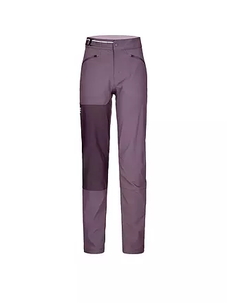 ORTOVOX | Damen Softshell Wanderhose Brenta | lila