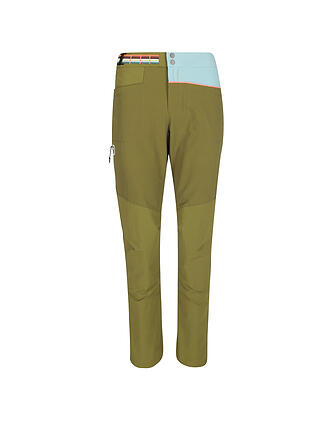 ORTOVOX | Damen Softshell Wanderhose Pala | olive