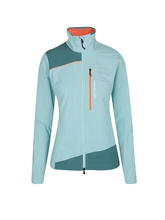 ORTOVOX | Damen Softshelljacke Pala Hoodie Light | türkis