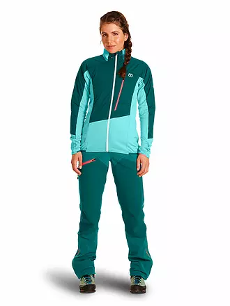 ORTOVOX | Damen Touren Hybridjacke Westalpen | petrol