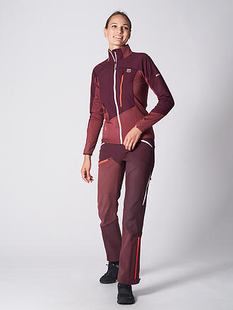 ORTOVOX | Damen Touren Hybridjacke Westalpen | beere