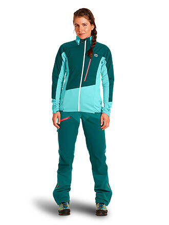 ORTOVOX | Damen Touren Hybridjacke Westalpen | senf