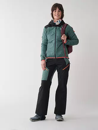 ORTOVOX | Damen Touren Isojacke Piz Badus SW Hoodie | olive