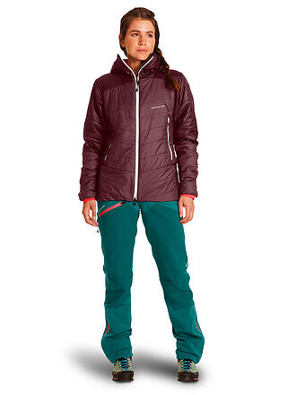 ORTOVOX | Damen Touren Isojacke Westalpen Swisswool Hoodie | gelb