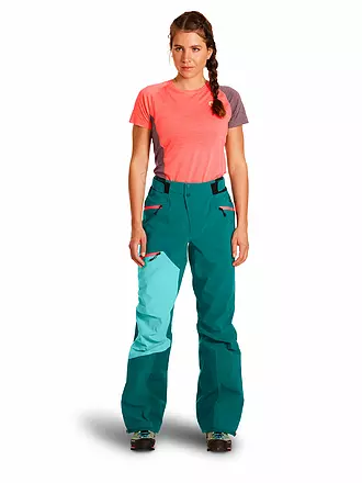 ORTOVOX | Damen Tourenhose Westalpen 3L | petrol