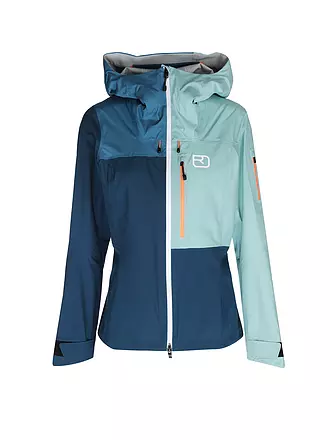 ORTOVOX | Damen Tourenjacke Ortler 3L | petrol