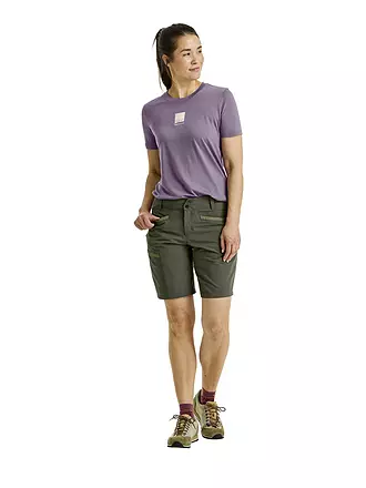 ORTOVOX | Damen Tourenshirt Abstract 120 Cool Tec | lila