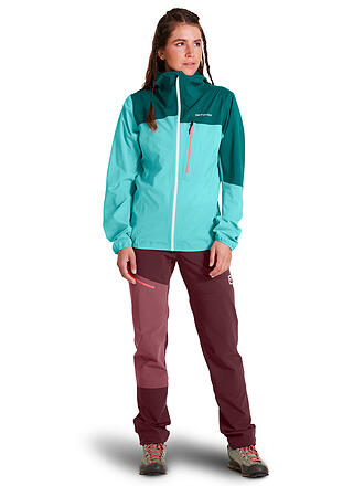 ORTOVOX | Damen Wanderjacke Civetta 2,5L | dunkelrot