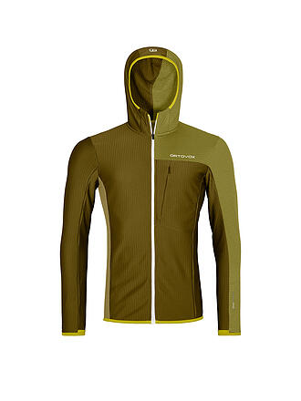 ORTOVOX | Herren Fleecejacke Light Grid | olive