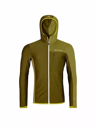 ORTOVOX | Herren Fleecejacke Light Grid | olive