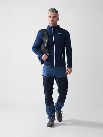 ORTOVOX | Herren Fleecejacke Light Hoodie | dunkelblau