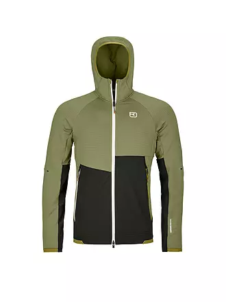ORTOVOX | Herren Fleecejacke RIB Hoodie | olive