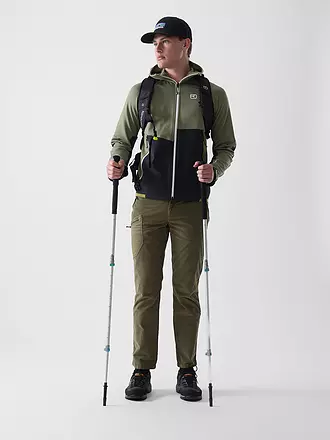 ORTOVOX | Herren Fleecejacke RIB Hoodie | olive