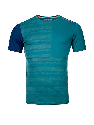 ORTOVOX | Herren Shirt Rock'n'Wool 185 | petrol