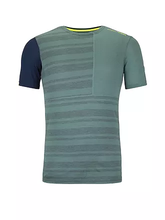 ORTOVOX | Herren Shirt Rock'n'Wool 185 | dunkelgrün