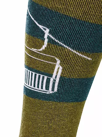 ORTOVOX | Herren Skitourensocken Freeride Long Socks | grün