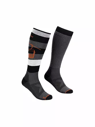 ORTOVOX | Herren Skitourensocken Freeride Long Socks | schwarz