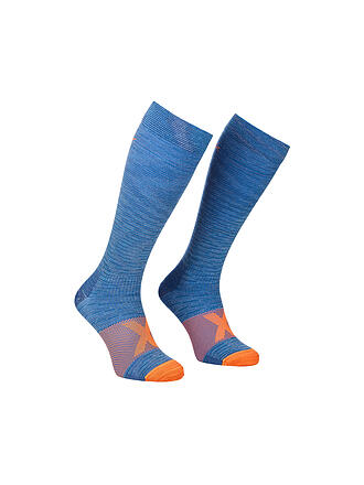 ORTOVOX | Herren Skitourensocken Tour Compression Long Socks | blau