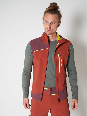 ORTOVOX | Herren Softshell Weste Pala Light | dunkelblau