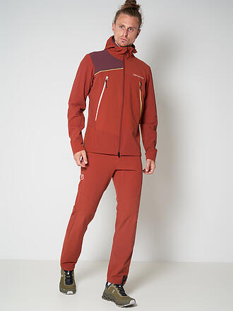 ORTOVOX | Herren Softshelljacke Pala Hoodie | petrol