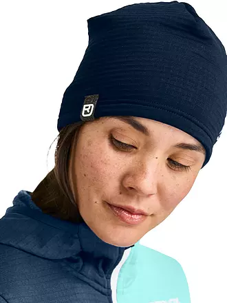 ORTOVOX | Mütze Fleece Grid | petrol