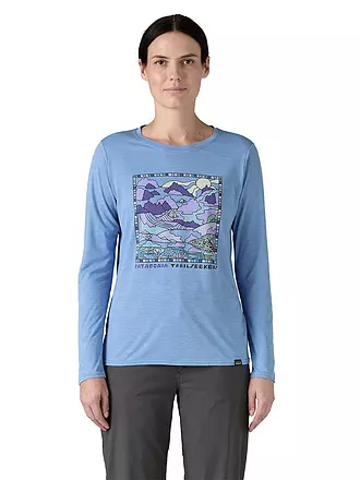 PATAGONIA | Damen Funktionsshirt Capilene® Cool Daily Graphic | hellblau