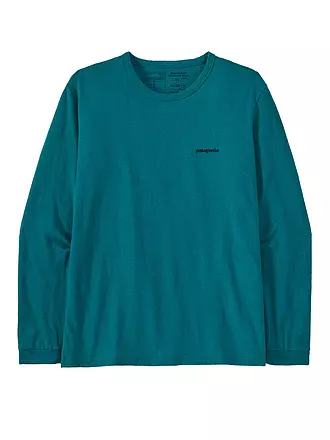 PATAGONIA | Damen Shirt P-6 Logo Responsibili-Tee® | petrol