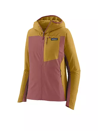 PATAGONIA | Damen Softshelljacke R1® CrossStrata | kupfer