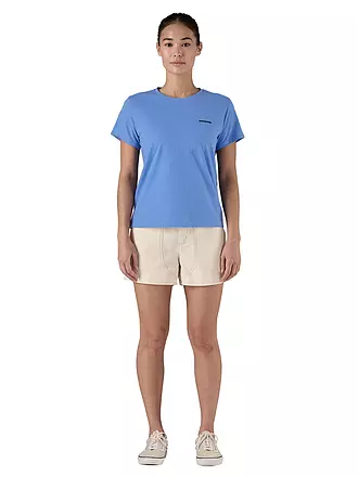 PATAGONIA | Damen T-Shirt P-6 Logo Responsibili | blau