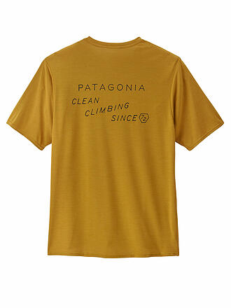 PATAGONIA | Herren Funktionsshirt Capilene® Cool Daily Graphic | gold