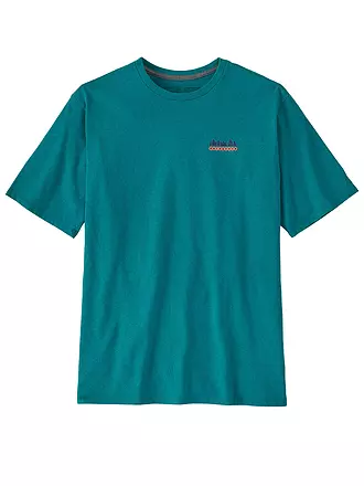 PATAGONIA | Herren Funktionsshirt Fitz Roy Wild Responsibili-Tee® | petrol