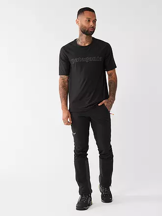 PATAGONIA | Herren Funktionssirt  Capilene® Cool Trail Graphic | schwarz
