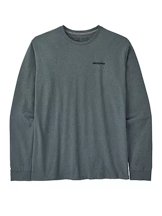 PATAGONIA | Herren Shirt P-6 Logo Responsibili-Longsleeve® | dunkelrot