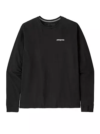 PATAGONIA | Herren Shirt P-6 Logo Responsibili-Longsleeve® | schwarz