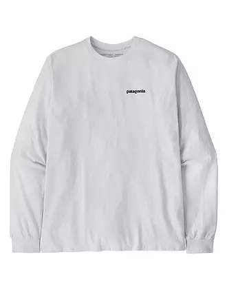 PATAGONIA | Herren Shirt P-6 Logo Responsibili-Longsleeve® | weiss