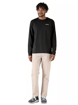 PATAGONIA | Herren Shirt P-6 Logo Responsibili-Longsleeve® | schwarz