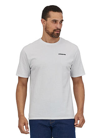 PATAGONIA | Herren T-Shirt P-6 Logo | weiss