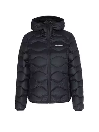 PEAK PERFORMANCE | Damen Freizeitjacke Helium Down Hoodie | schwarz