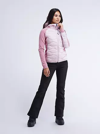 PEAK PERFORMANCE | Damen Freizeitjacke Helium Down Hybrid Hoodie | rosa