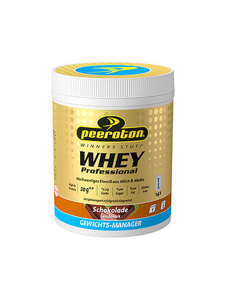 PEEROTON | Eiweißpulver WHEY Professional Shake Schokolade 350g | gold